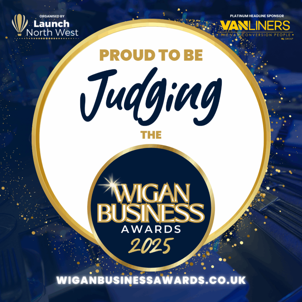 Wigan Business Awards judges logo